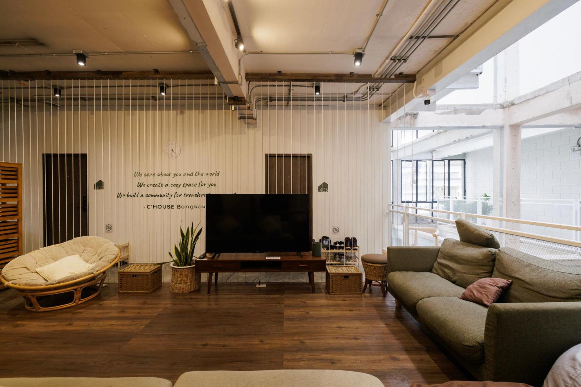 C'House Bangkok Hostel Ngoại thất bức ảnh
