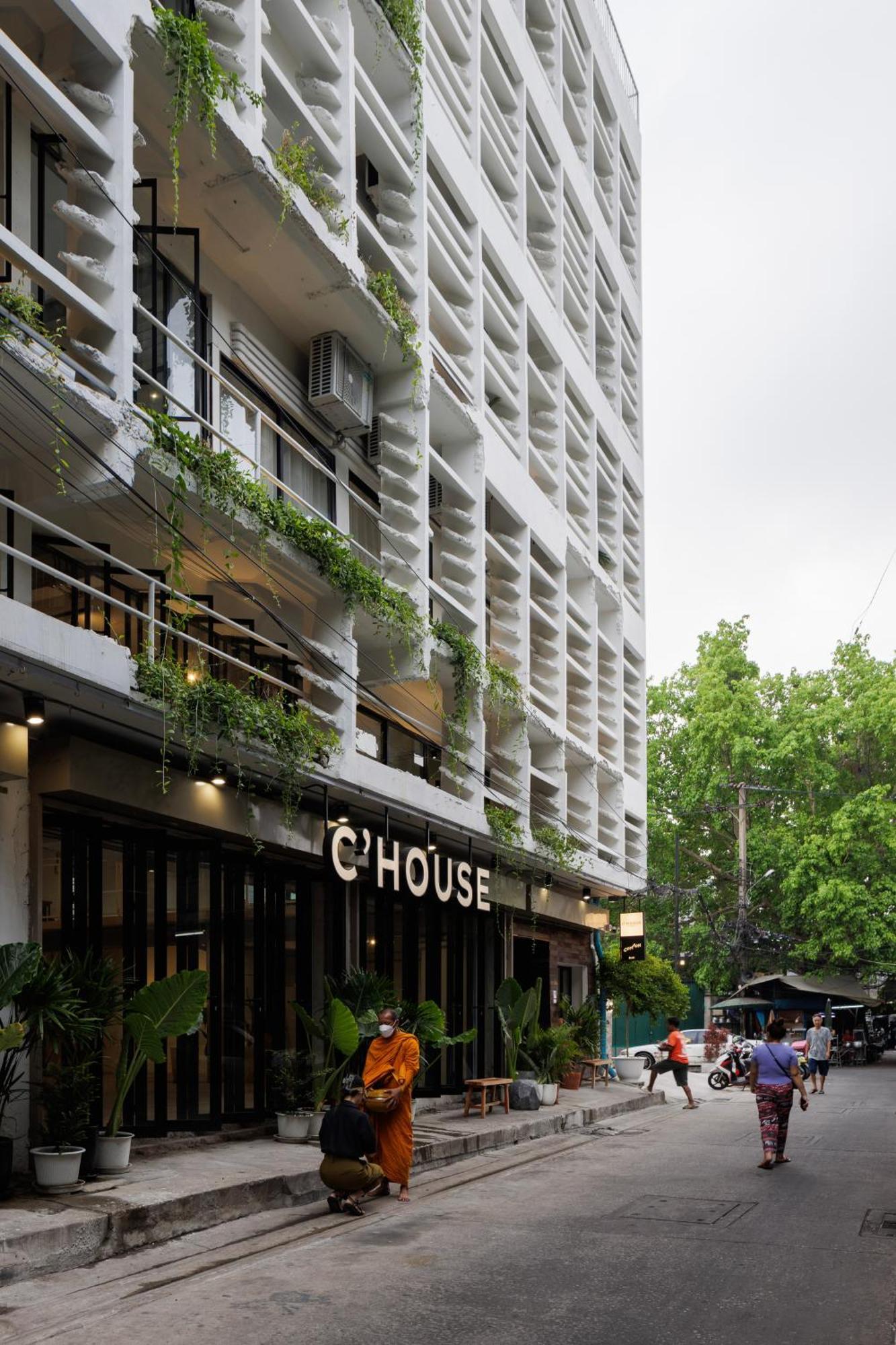 C'House Bangkok Hostel Ngoại thất bức ảnh
