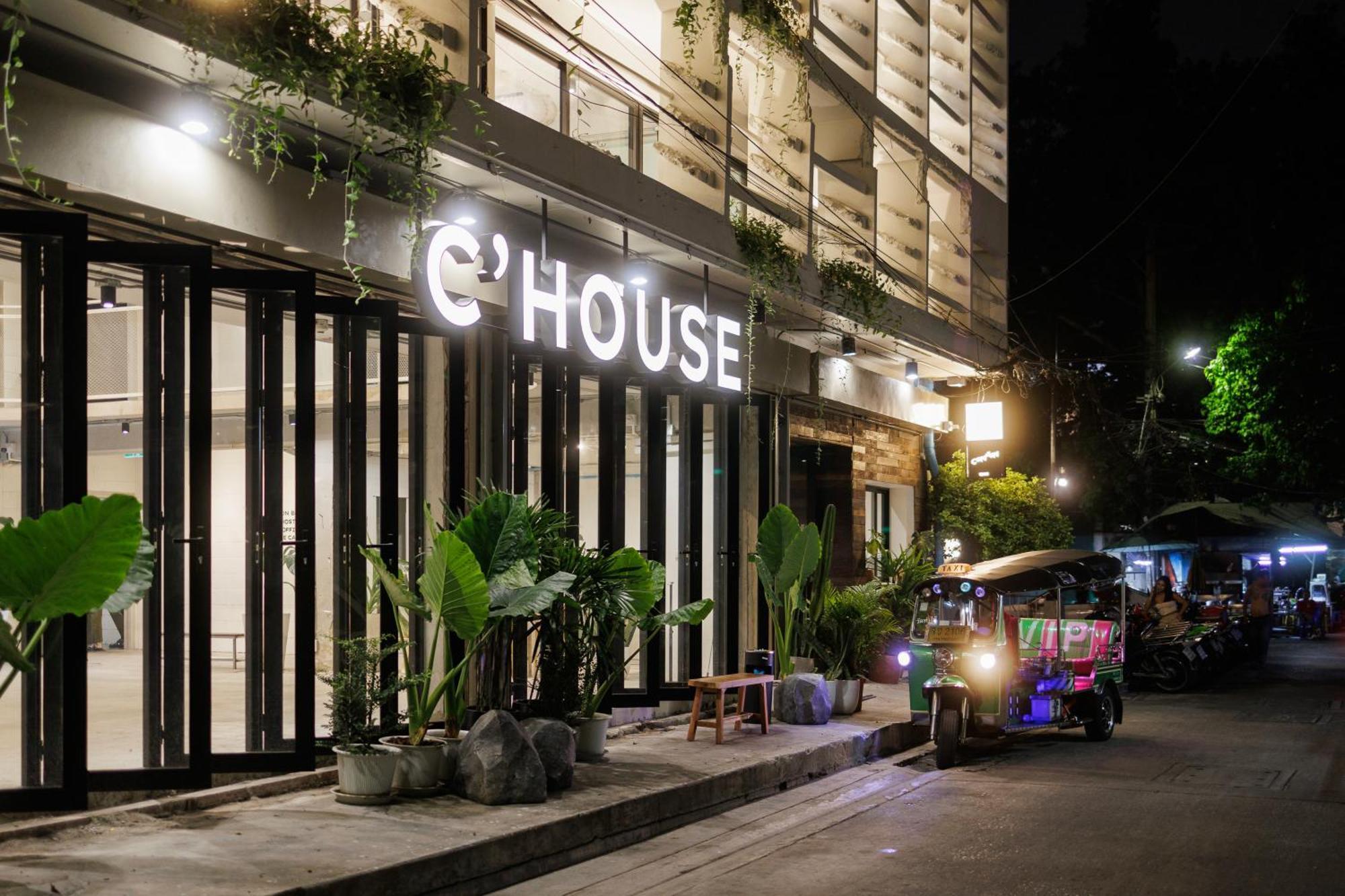 C'House Bangkok Hostel Ngoại thất bức ảnh