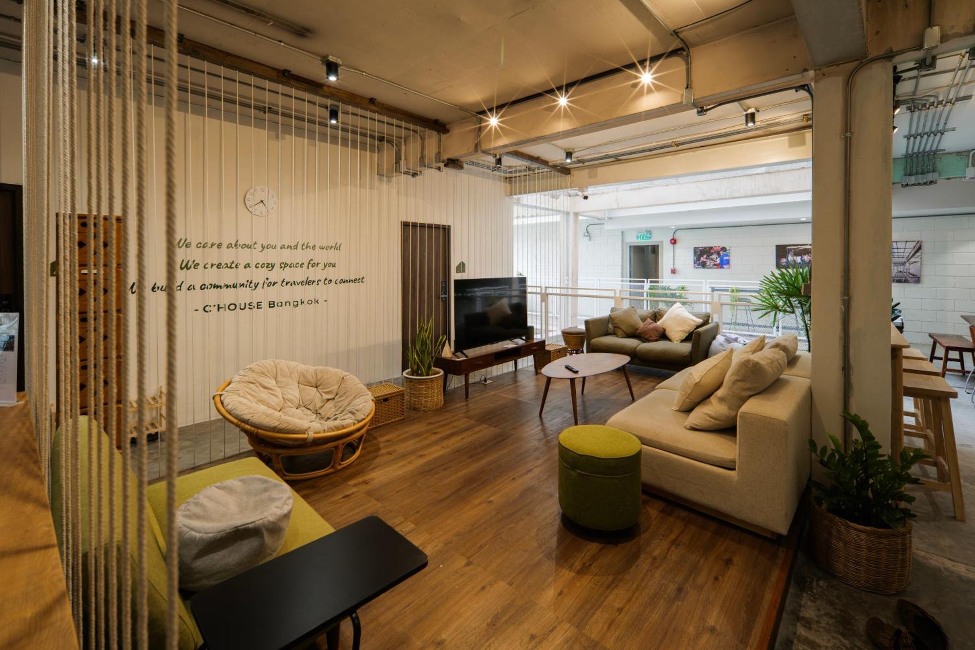C'House Bangkok Hostel Ngoại thất bức ảnh