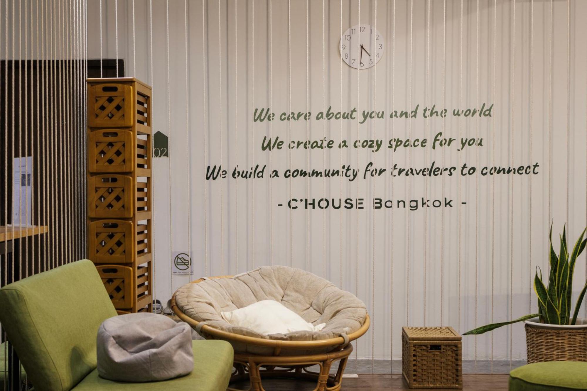 C'House Bangkok Hostel Ngoại thất bức ảnh